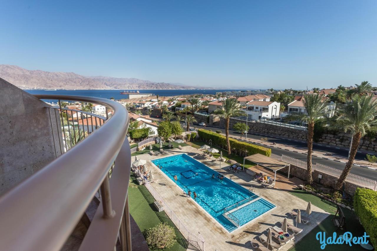 Gorgeous 4BR apartment Amdar amazing pool sea view Eilat Esterno foto